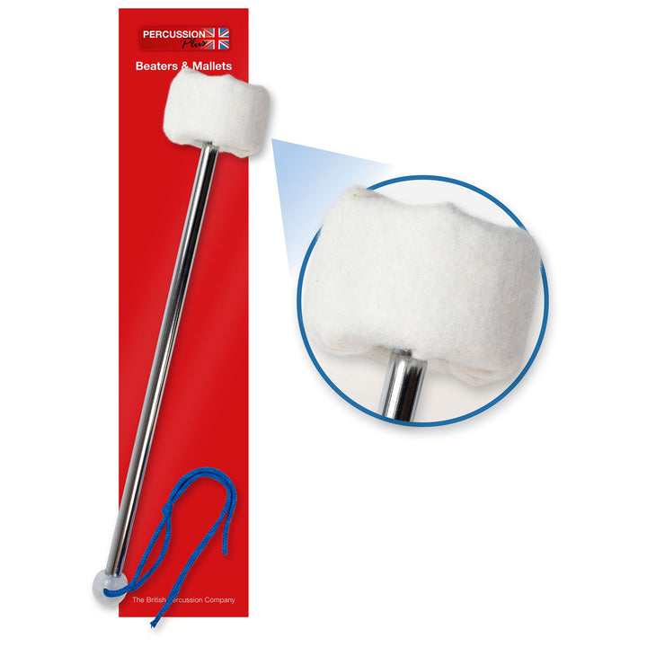 Percussion Plus Percussion Plus surdo mallet with large felt head - image 1
