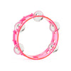 Percussion Plus Percussion Plus 6" transparent headless tambourine - Pink - image 1