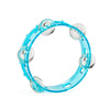 Percussion Plus Percussion Plus 6" transparent tambourine - Blue - image 1