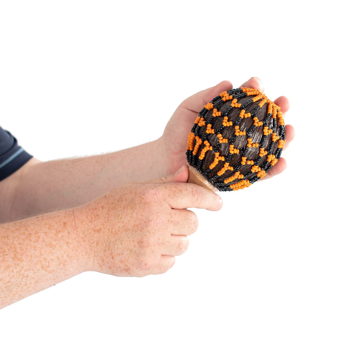 Percussion Plus Percussion Plus Honestly Made Beaded afuche de coco - image 2