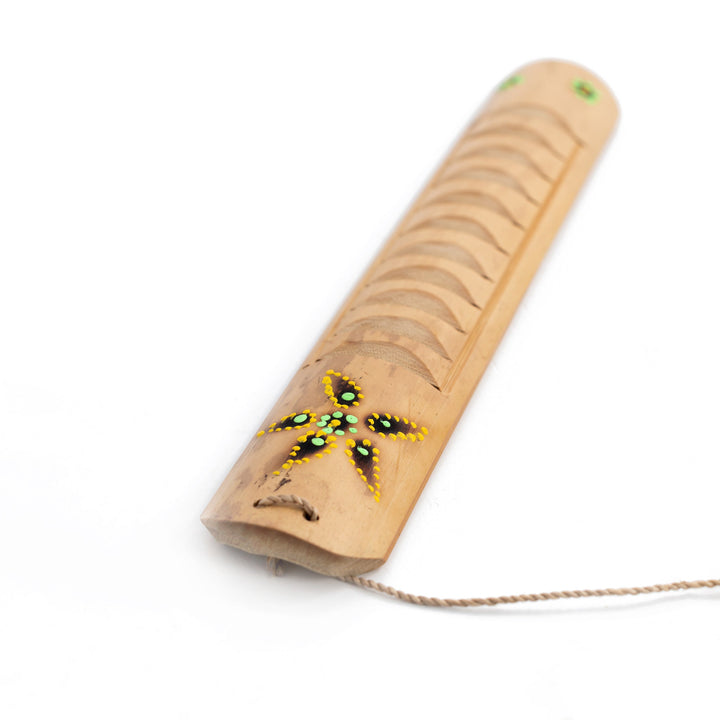 Percussion Plus Percussion Plus Honestly Made Balinese bamboo guiro with scraper - image 4