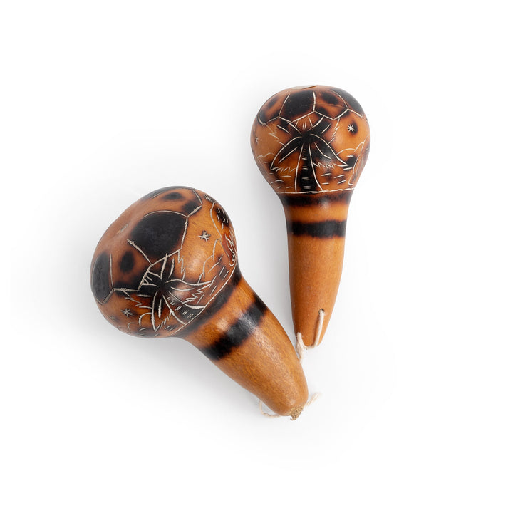 Percussion Plus Percussion Plus Honestly Made Gourd maracas pair - image 4