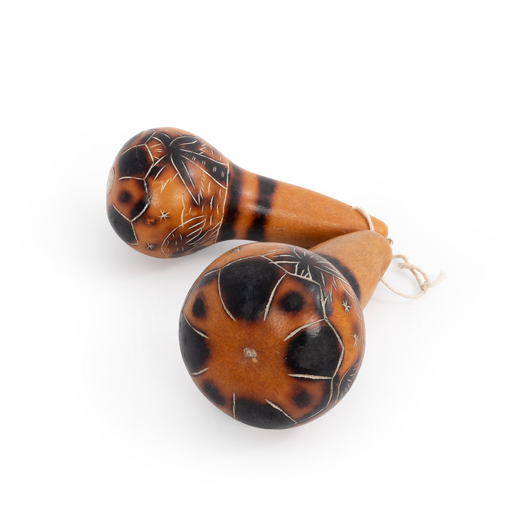 Percussion Plus Percussion Plus Honestly Made Gourd maracas pair - image 3