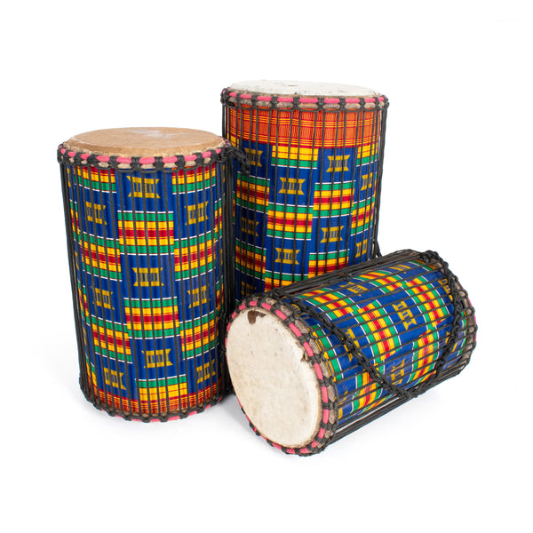 Percussion Plus Percussion Plus Honestly Made Ghanaian dundun set of 3 - medium - image 1