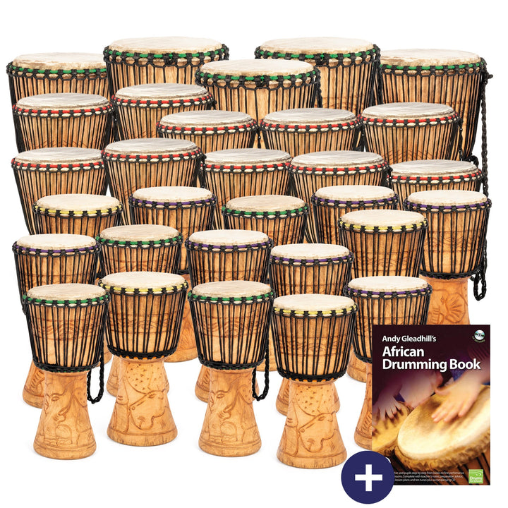 Percussion Plus Percussion Plus Ghanaian djembe 30 player pack for secondary education - image 1