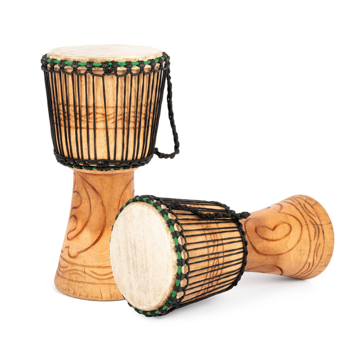 Percussion Plus Percussion Plus Honestly Made Ghanaian djembe - rope tuned - 10.5 inch (head) - image 2