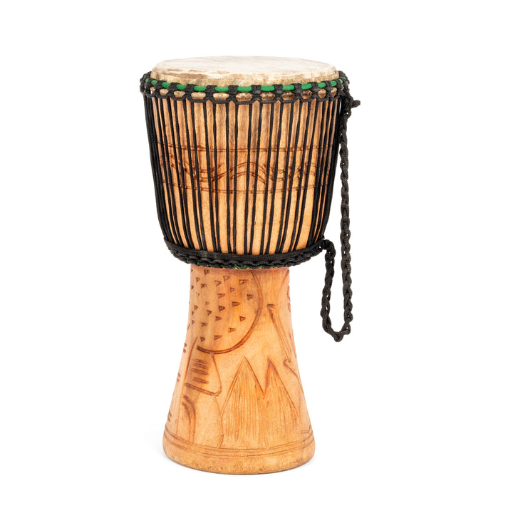 Percussion Plus Percussion Plus Honestly Made Ghanaian djembe - rope tuned - 10.5 inch (head) - image 4