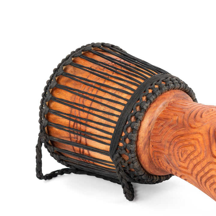 Percussion Plus Percussion Plus Honestly Made Ghanaian superior djembe - 9 inch (head) - image 5