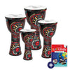 Percussion Plus Percussion Plus Carnival Slap Djembe mixed 4 pack - pre-tuned - image 1