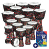 Percussion Plus Percussion Plus Carnival Slap Djembe secondary 16 pack - rope tuned - image 1