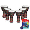 Percussion Plus Percussion Plus Carnival Slap Djembe 6 x 7" pack - rope tuned - image 1