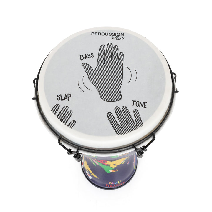 Percussion Plus Percussion Plus World Slap Djembe mechanically tuned - 12 inch - image 5