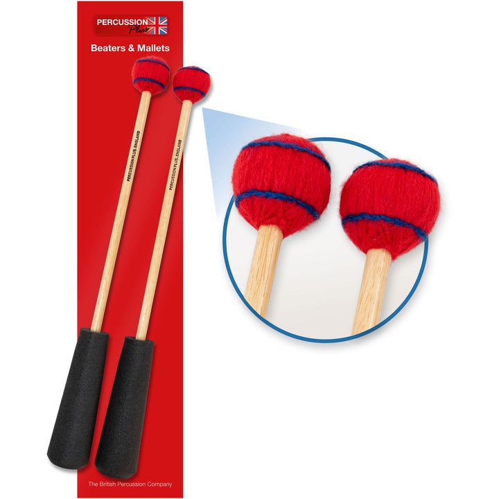 Percussion Plus Percussion Plus easy grip medium mallets - image 1