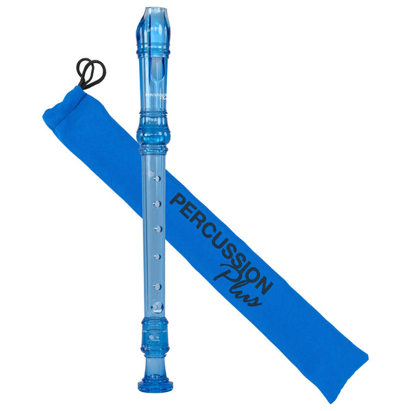 Percussion Plus Percussion Plus descant recorder - Transparent blue - image 1