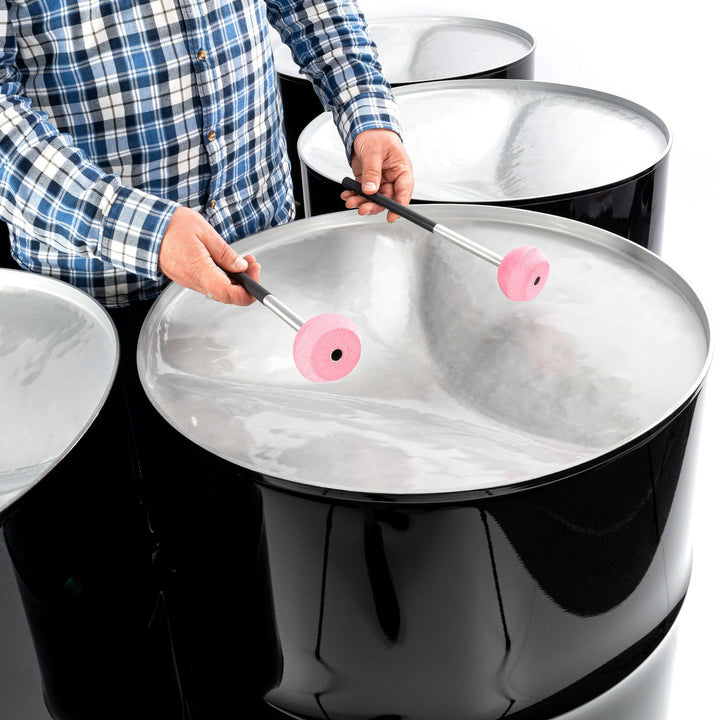 Percussion Plus Percussion Plus Hammer Series six bass steel pans - painted finish - image 4