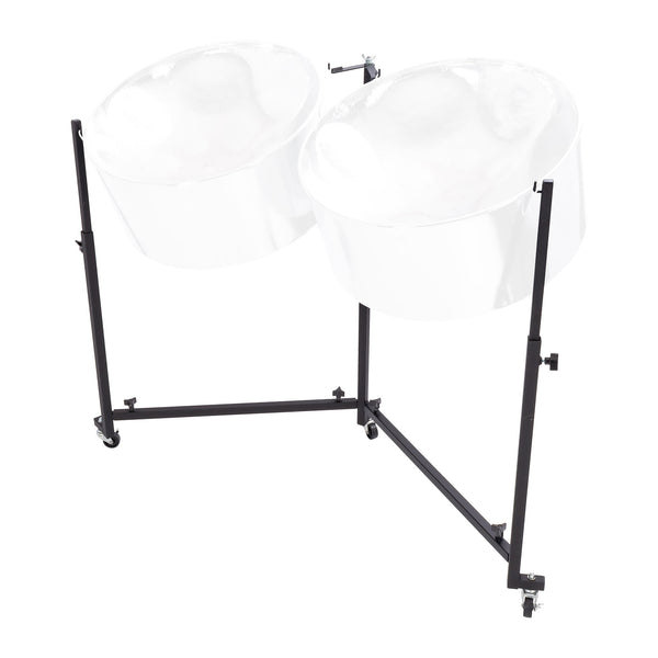 Percussion Plus Percussion Plus Hammer Series double steel pan stand - image 1
