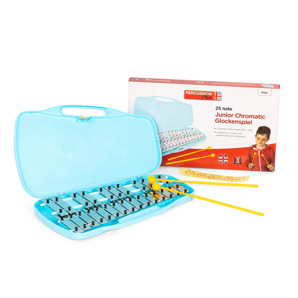 Percussion Plus Percussion Plus 25 note chromatic glockenspiel in blue box - image 1