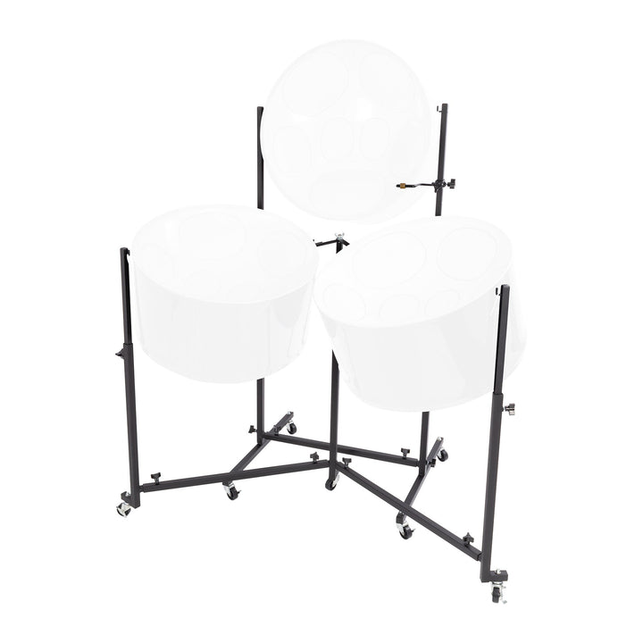 Percussion Plus Percussion Plus Hammer Series triple cello steel pan stand - image 1