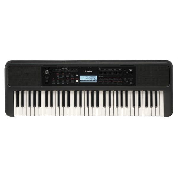 Yamaha PSR-E383 61-key portable keyboard with touch-sensitive keys and digital display