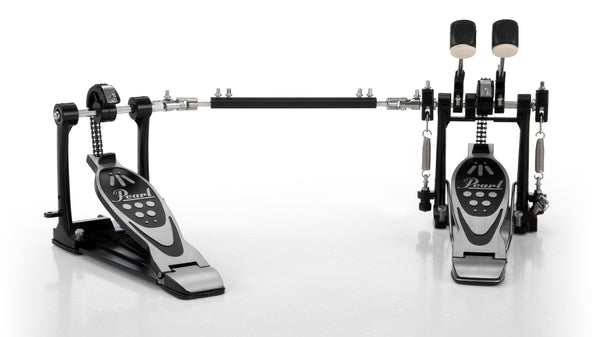 Pearl P532 Double Bass Drum Pedal with DuoBeaters and Linear Chain Drive for smooth action