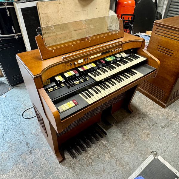 Vintage Hammond T-500 Tonewheel Organ with Leslie 710 & Bench