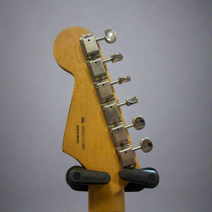 Fender Stratocaster Daphne Blue – Body with Lacquer Checking

