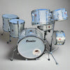 Pre-Owned Custom Premier Drum Kit – Silver Sparkle Finish, With Cymbal & Tom Stands + Bags