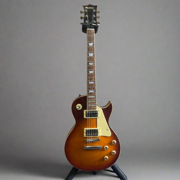 Rockburn Les Paul-style electric guitar full body Tobacco Sunburst

