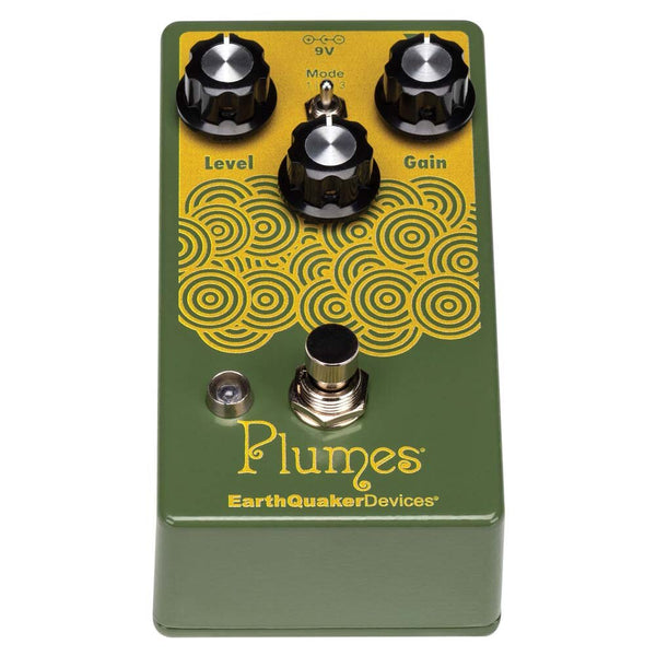 EarthQuaker Devices Plumes Overdrive Pedal – Front View

