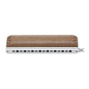 Suzuki Suzuki Sirius 16-hole chromatic harmonica with wooden cover plates - C - image 1