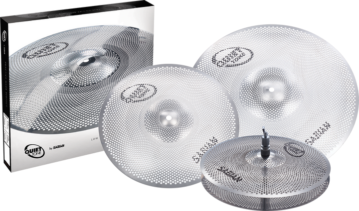 SABIAN Quiet Tone Practice Cymbals Set Qtpc502 - Ev - Entz Music