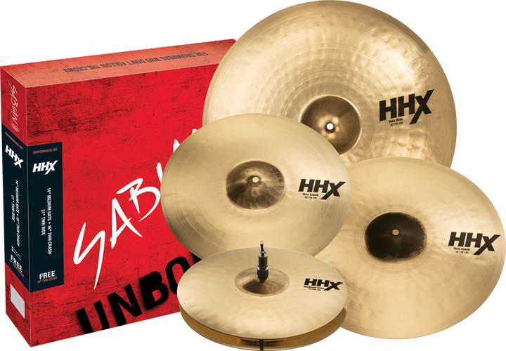 SABIAN HHX Performance Set Brilliant Finish - Ev - Entz Music