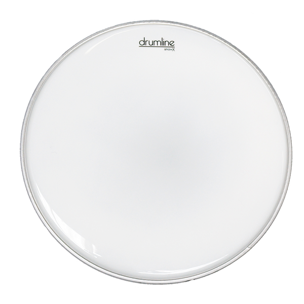 Shaw Drumline White Drumhead – 10″ Smooth Pure White Single-Ply