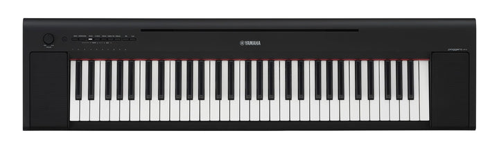 Yamaha Piaggero NP-15 61-Key Smart Portable Piano Black front 2 