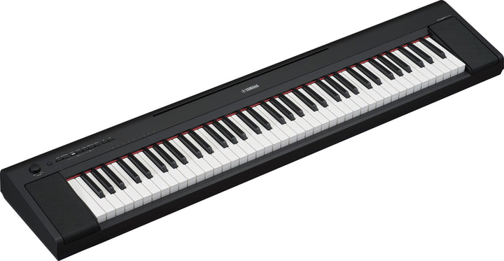 Yamaha NP-35 Piaggero Digital Keyboard with 76 Graded Soft-Touch Sensitive Keys and 15 Instrumental Voices, Lightweight and Portable