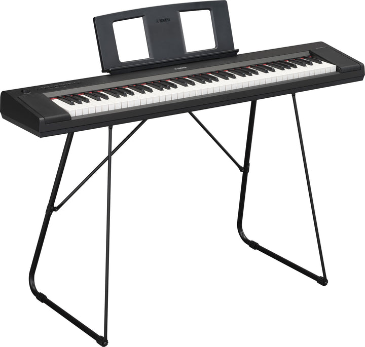 Yamaha NP-35 Piaggero Digital Keyboard with 76 Graded Soft-Touch Sensitive Keys and 15 Instrumental Voices, Lightweight and Portable on stand not included