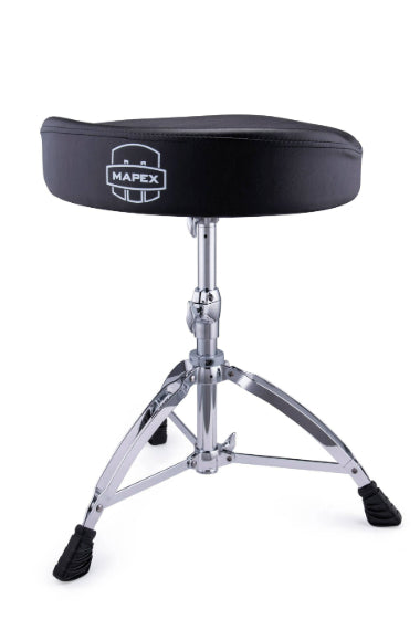 Mapex T675A Drum Throne – Saddle Seat, 600 Series, Tube Spindle (19"–25")