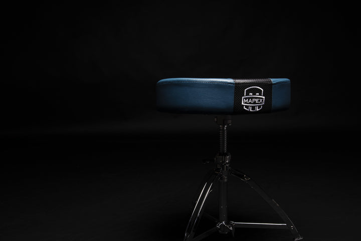 Mapex T855 Breathable Drum Throne Stool, Blue Back 2 