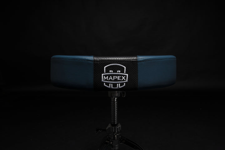 Mapex T855 Breathable Drum Throne Stool, Blue Back 3 