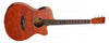 Tanglewood Azure TA4CEHN – Super Folk Cutaway Electro-Acoustic, Quilted Ash, Honey Gloss