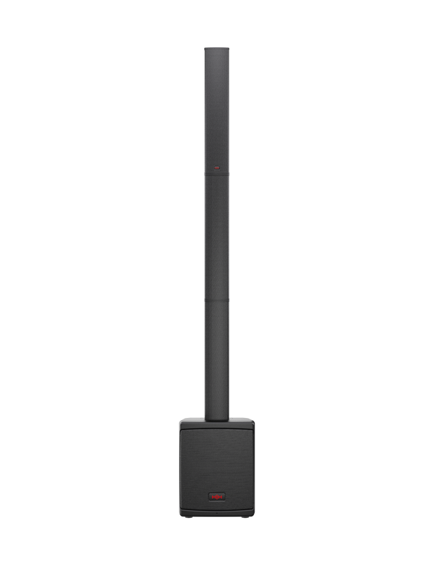 HH Tensor-SOLO-BK portable column PA system full setup