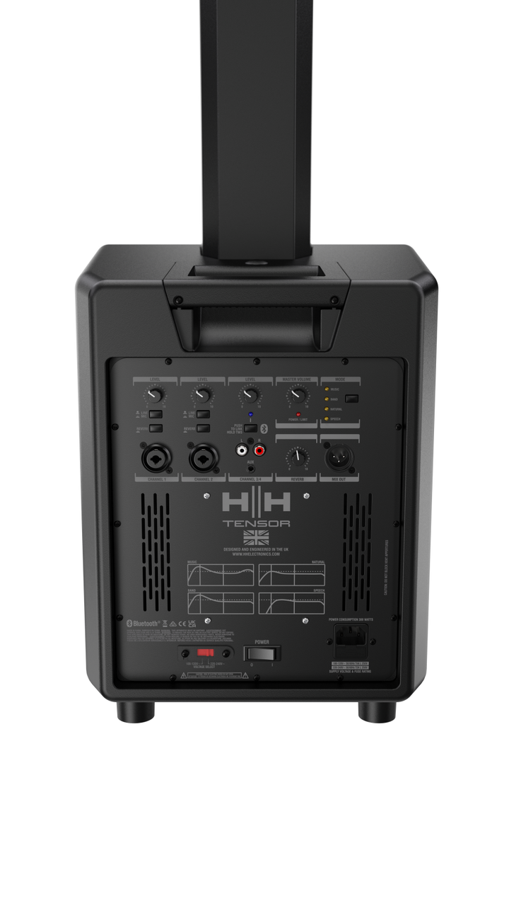 HH Tensor-SOLO-BK PA system carry bag and slip cover