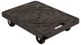 Duratool D01982 Plastic Wheeled Dolly – 100kg Load Capacity