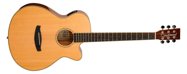 Tanglewood TRX4CE Electro-Acoustic Guitar – Super Folk Cutaway – Natural Gloss (SKU: TRX4CE)