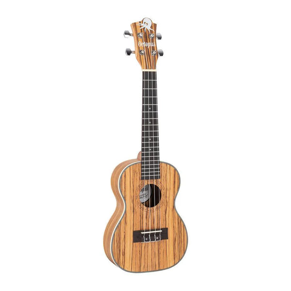 Octopus Soprano Ukulele - Zebra wood