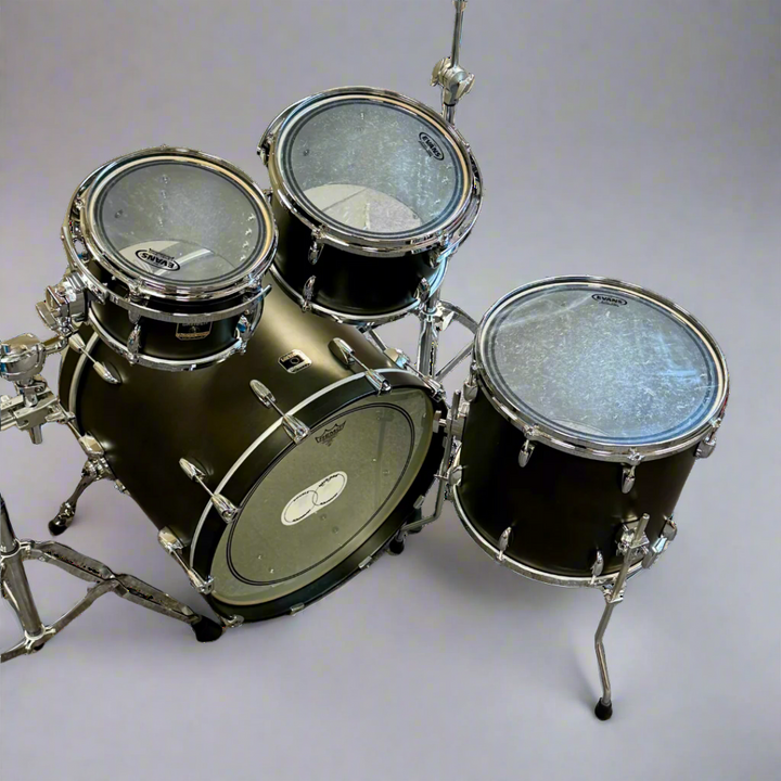 Gretsch Renown Maple Drum Shells in Satin Black Finish