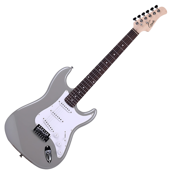 Gould ST Style Electric Guitar – Metallic Inca Silver