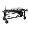 Majestic Quantum 3 octave field frame vibraphone no motor - Silver vibraphone on concert frame