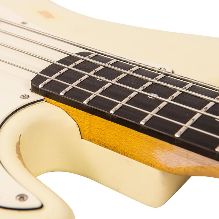 Vintage V4 ICON Bass ~ Distressed Vintage White