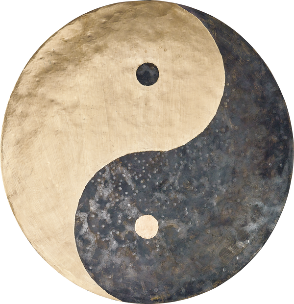 Meinl Sonic Energy 12" Wind Gong (WGYY12) - handcrafted bronze gong with Yin & Yang symbol.